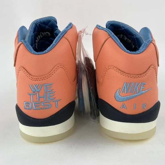Nike X DJ Khaled Jordan 5 Crimson Bliss Youth Size 5Y-6.5Y GS Orange DV4983 641 - Picture 9 of 12